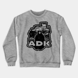 Adirondack black bear ADK Crewneck Sweatshirt